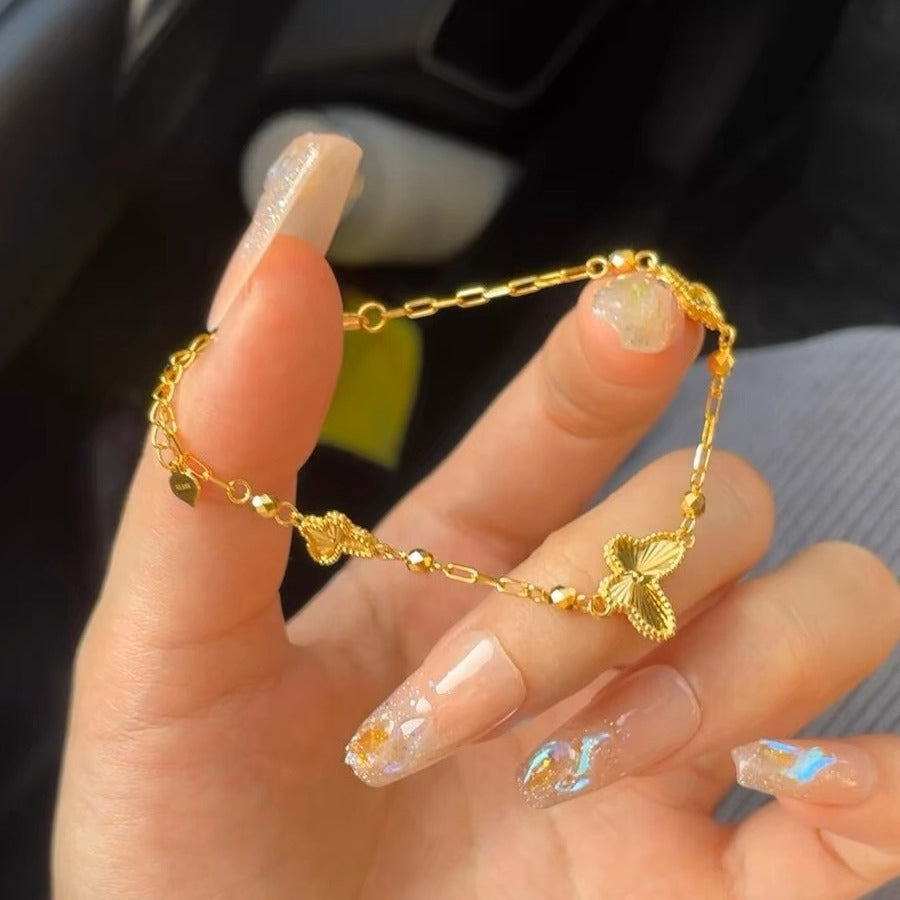 Wholesale Love Tassel Zircon Bracelet